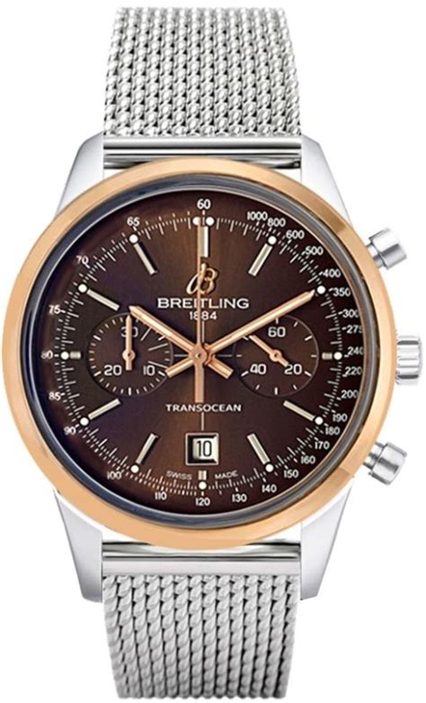 breitling transocean stainless steel men& 39|breitling transocean 38 chronograph.